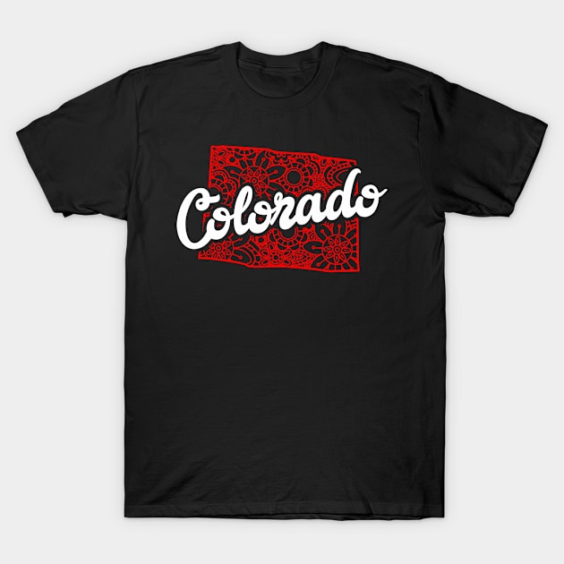 Colorado Boulder Colorado Strong Colorado Mountains T-Shirt by Funkrafstik